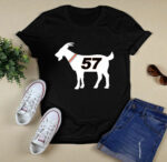 Kyle Larson wear the Goat 57 2 T Shirt
