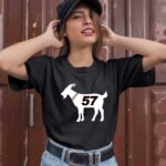 Kyle Larson wear the Goat 57 3 T Shirt
