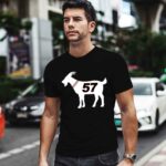 Kyle Larson wear the Goat 57 4 T Shirt
