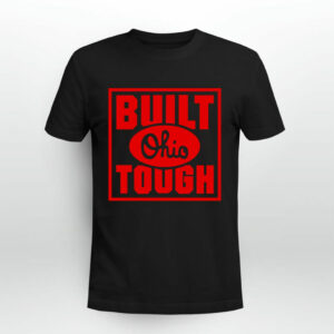 Kyle McCord Wearing Built Ohio Tough 0 T Shirt