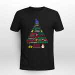 LA Koufax Snider Scully Robinson Dodgers Christmas Tree 3931 T Shirt