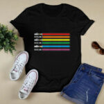 LGBT Flag Light Swords Star Wars 2 T Shirt