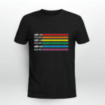 LGBT Flag Light Swords Star Wars 3 T Shirt