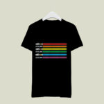 LGBT Flag Light Swords Star Wars 4 T Shirt