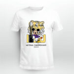 LSU Tiger Mickey Mouse National Championship 2020 white 1 T Shirt