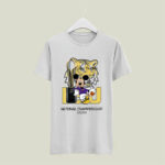 LSU Tiger Mickey Mouse National Championship 2020 white 4 T Shirt