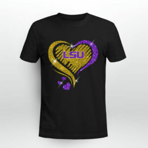 LSU Tigers My Heart 0 T Shirt