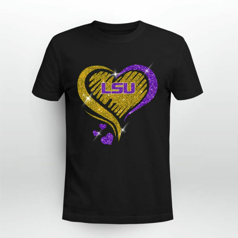 Lsu Tigers My Heart 0 T Shirt