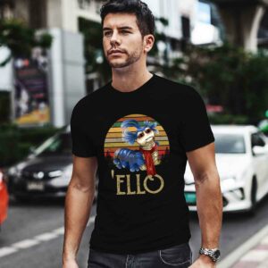 Labyrinth and The Worm Funny Ellos retro sunset 0 T Shirt