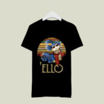 Labyrinth and The Worm Funny Ellos retro sunset 3 T Shirt