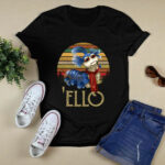 Labyrinth and The Worm Funny Ellos retro sunset 4 T Shirt