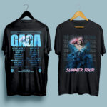 Lady Gaga The Chromatica Ball Summer Tour 2022 Double Sided Front 4 T Shirt