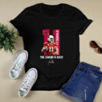 Larry Fitzgerald The Legend Is Back Arizona Cardinals 2 T Shirt
