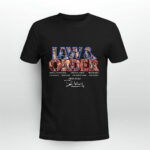 Law And Order Dick Wolf Signatures 3 T Shirt