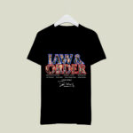 Law And Order Dick Wolf Signatures 4 T Shirt