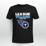 League Villains Since 1960 Tennessee Titans 2 T Shirt