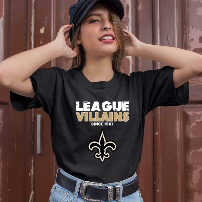 League Villains Since 1967 New Orleans Saints 0 T Shirt