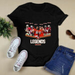Legend 49ers Dwight Clark Ronnie Lott Jerry Rice Steve Young Joe Montana Roger Craig 2 T Shirt