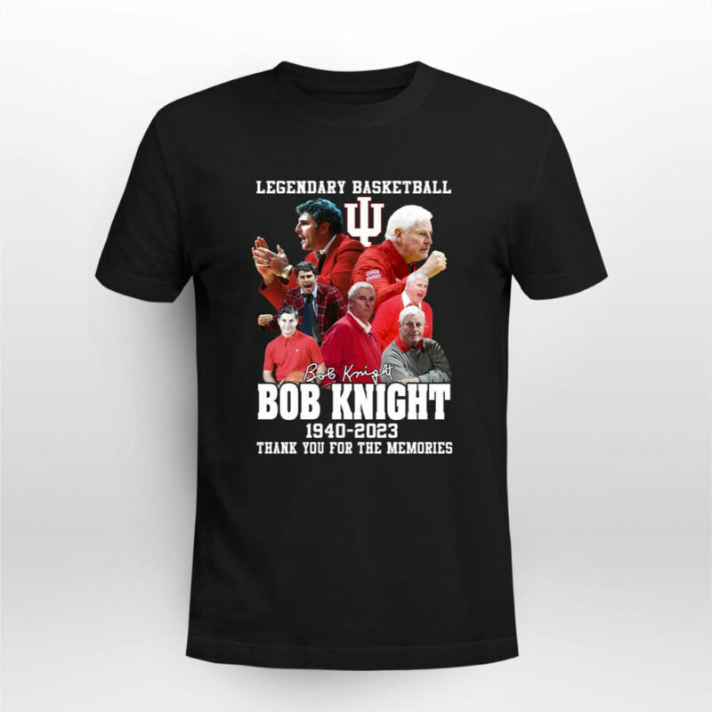 Legendary Basketball Bob Knight 1940 2023 Thank You For The Memories 0 T Shirt