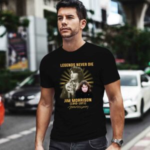 Legends Never Die Jim Morrison 1943 1971 Signatures 0 T Shirt
