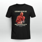 Legends never die marvelous marvin hagler thanks for the memories 1954 2021 0 T Shirt