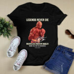 Legends never die marvelous marvin hagler thanks for the memories 1954 2021 4 T Shirt