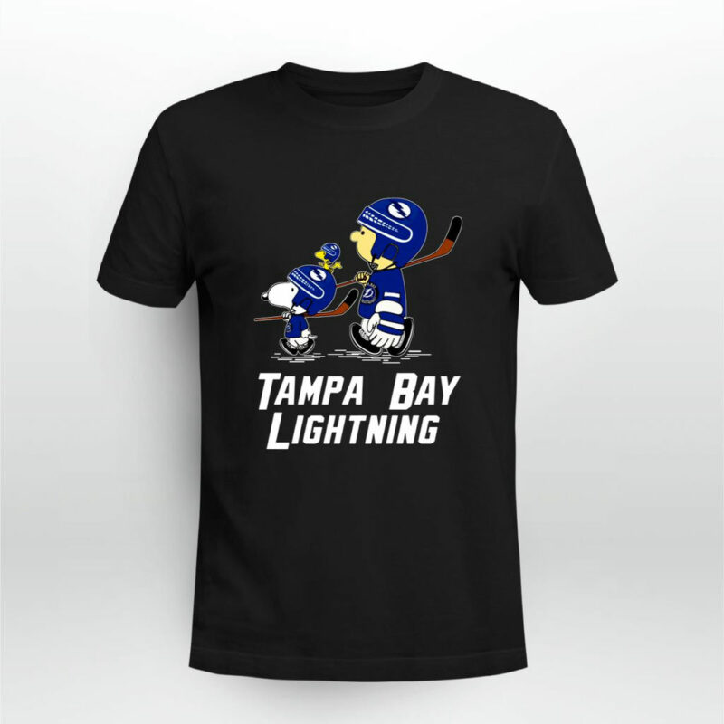 Lets Play Tampa Bay Lightning Ice Hockey Snoopy 0 T Shirt