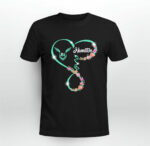 Lewis Hamilton Love Flower Heart 1 T Shirt