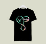 Lewis Hamilton Love Flower Heart 2 T Shirt