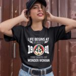Life Begins At Forty 1981 The Birth Of Wonder Woman 1 T Shirt