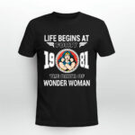 Life Begins At Forty 1981 The Birth Of Wonder Woman 3 T Shirt