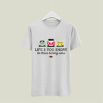 Life Is Too Short To Drive Boring Cars German Volkswagen Beetle 4 T Shirt