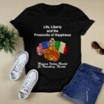 Life liberty and the prosciutto of happiness 4 T Shirt