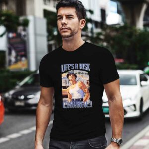 Lifes A Risk Carnal Miklo Blood In Blood Out 0 T Shirt 1