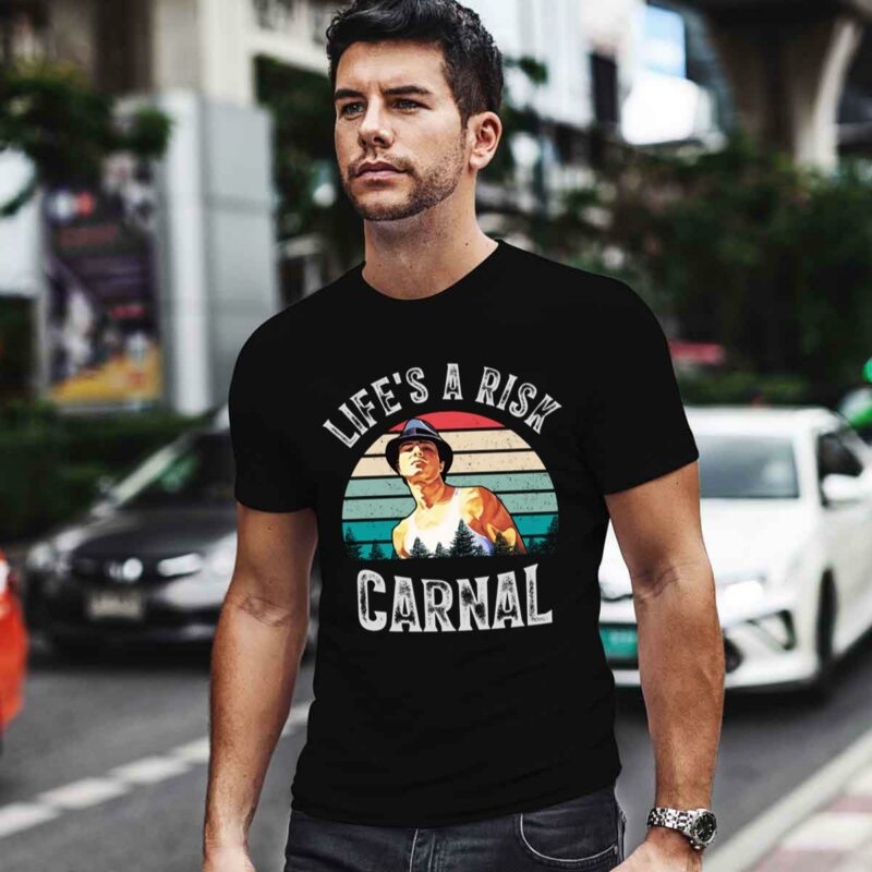 Lifes A Risk Carnal Miklo Blood In Blood Out 0 T Shirt