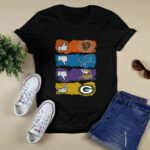 Like Bears dislike Vikings dislike Lions and F ck Green Bay Packers 2 T Shirt