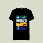 Like Eagles Dislike Cowboys Dislike Commanders and Fck Giants 2 T Shirt