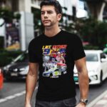 Like Father Like Son 9 Chase Elliott Signatures 2021 2024 Red 4 T Shirt