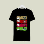 Like Rams Dislike 49ers Dislike Arizona Cardinals and Fck Seattle Seahawks 3 T Shirt