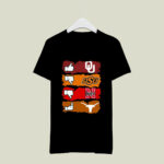 Like sooners Oklahoma state cowboys nebraska cornhuskers and longhorns 1 T Shirt