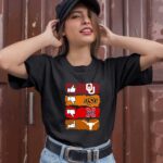 Like sooners Oklahoma state cowboys nebraska cornhuskers and longhorns 3 T Shirt