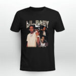 Lil Baby Rapper Vintage Bootleg Rap 3 T Shirt
