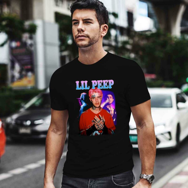 Lil Peep Rapper Retro Style Rap Music Hip Hop 0 T Shirt