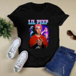 Lil Peep Rapper Retro Style Rap Music Hip Hop 3 T Shirt