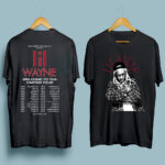 Lil Wayne Rapper Fan front 4 T Shirt