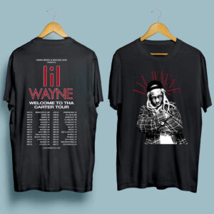 Lil Wayne Rapper Fan front 4 T Shirt