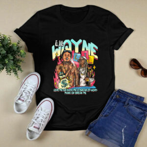 Lil Wayne Tour 2023 front 4 T Shirt