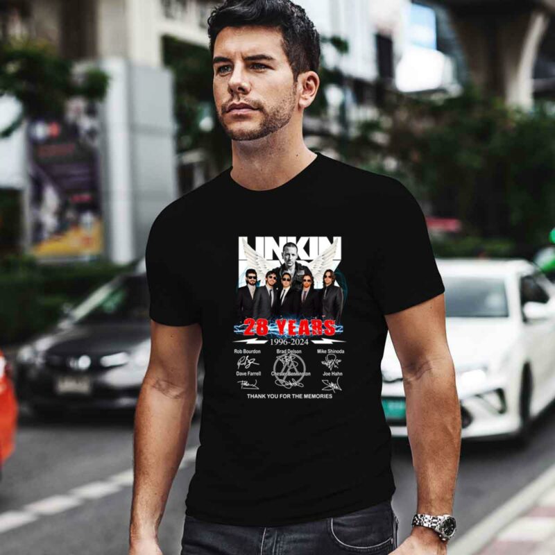 Linkin Park 28 Years 1996 2024 0 T Shirt