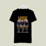 Linkin Park 28th Anniversary Thank You For The Memories Rock Band Music Fans 4 T Shirt