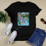 Liquid Rain Grateful Dead Bears L L Rain Summer 1995 Graphic front 3 T Shirt